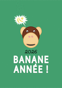 Une ann&eacute;e 2026 pleine de bananes et de rires !